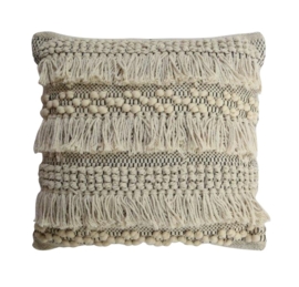 Dassie Artisan kussen 'Jamila Tassel'