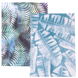 Urban Nature set theedoeken 'Palmleafs'